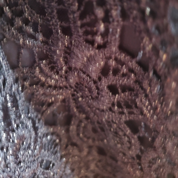 Plus Size Holiday Formal Dress Steel Blue - Picture 5 of 5